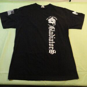 DISC ALPHA COMPANY 701ST 1ST PLATOON MP GRADUATION SHIRT BLACK MEDIUM LD 6208